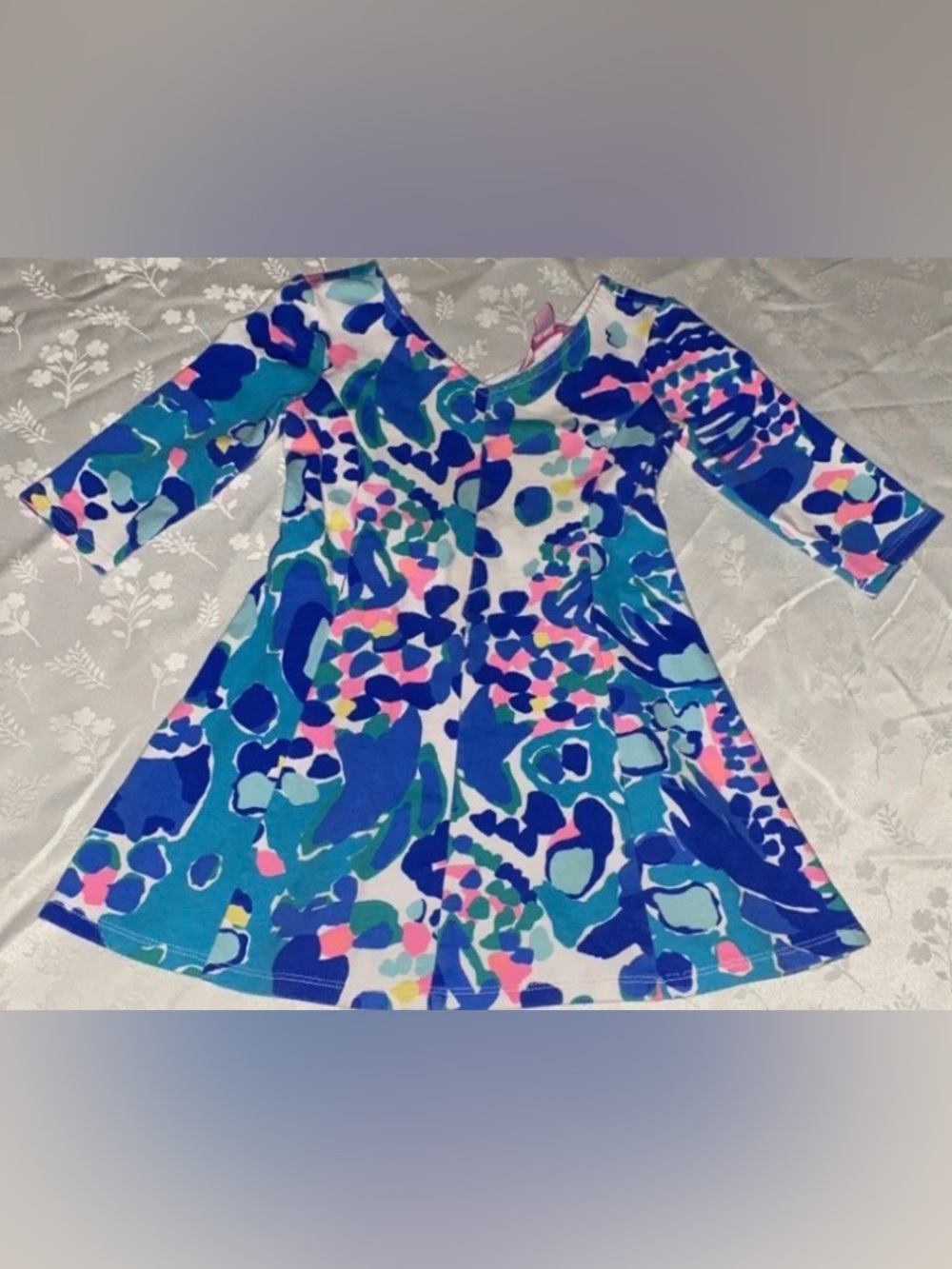 Lilly Pulitzer Toddler Girls Amelia Hit the Spot Tunic Dress XS (2-3)
